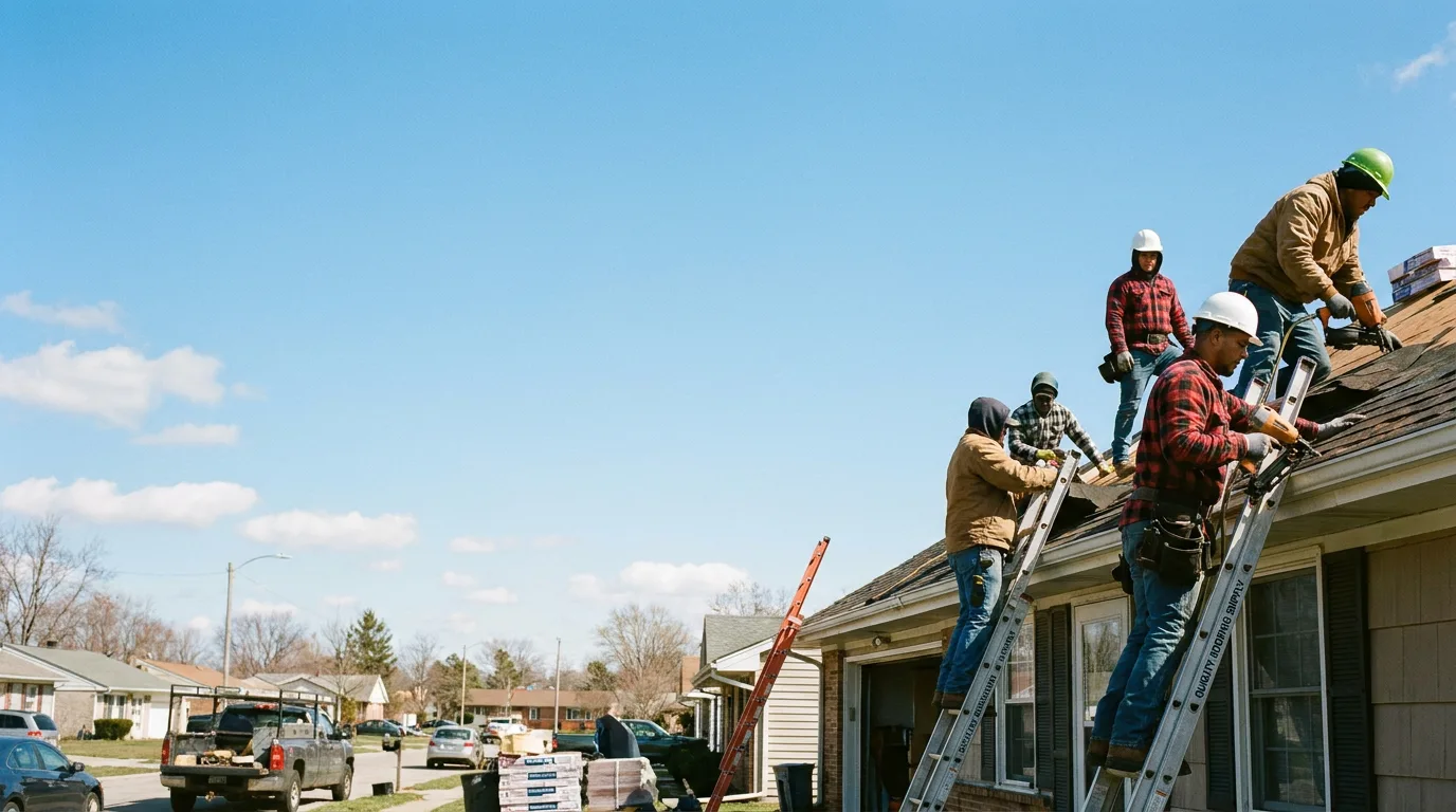 Roofing in Wakarusa, IN near me